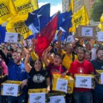 EN VIDEO | Jóvenes tomaron las calles en su día para exigir al CNE actualización del Registro Electoral