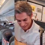 El video viral de Carlos Baute cantando en un avión durante una turbulencia