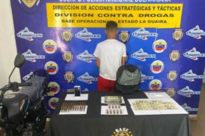 LA GUAIRA: Detuvieron a un hombre con 9 ampollas de fentanilo