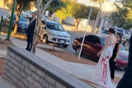Una novia fue atacada con pintura roja en plena boda en Ciudad Obregón, en México. Lo que más ha impactado a los usuarios de las redes sociales es que los culpables serían la suegra y cuñados de la infortunada.  