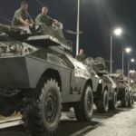 Las tanquetas militares que se vieron en la madrugada Caracas, se debió a la filmación de una película sobre la vida del Hugo Chávez.  